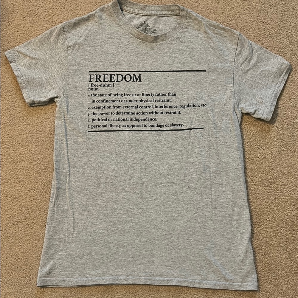 Freedom Gray T-Shirt